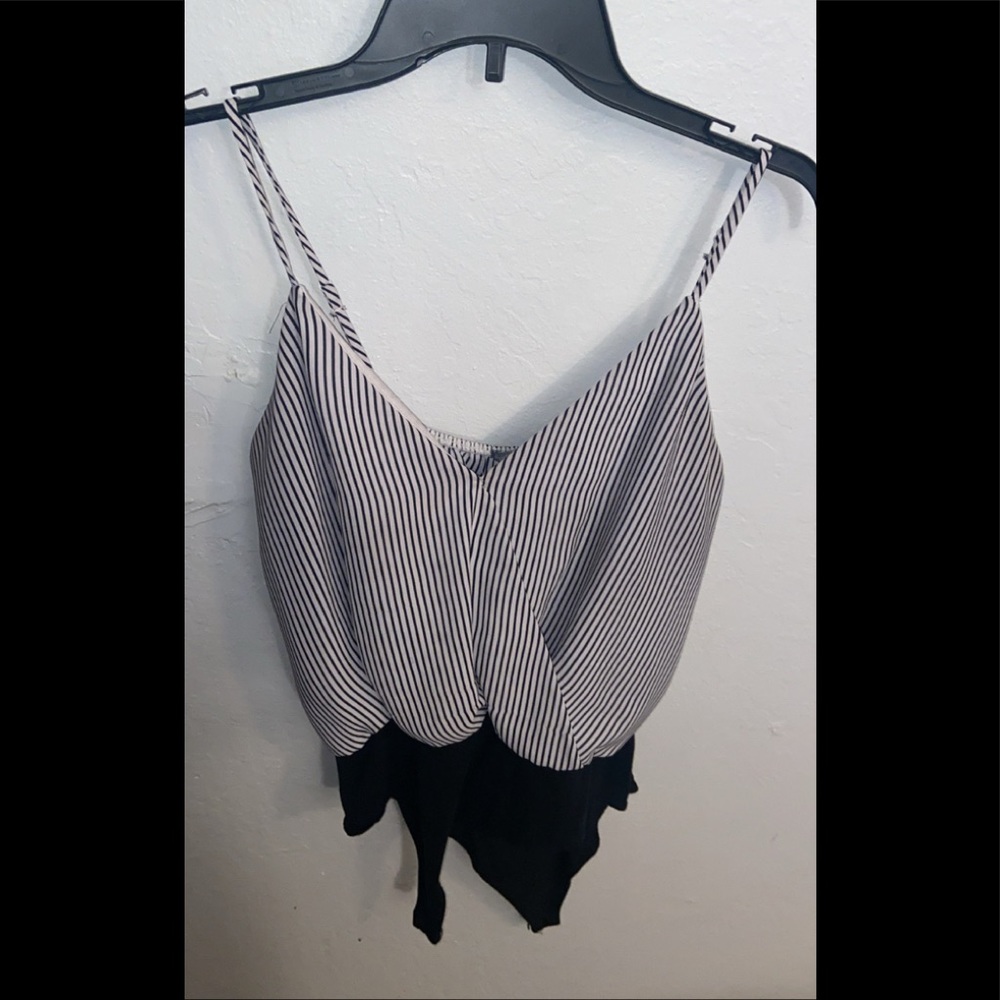 Stripped body suit